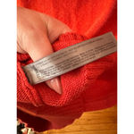 UTERQUE Orange Cashmere Wool Blend Sleeveless Knee Photo 8