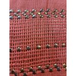 Versatile Beautiful Orange With Embellishments Scarf, Shawl, Cover Up‎ Photo 2