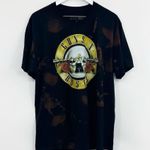 guns n' roses  Bleach Splatter Short Sleeve Shirt Size XL Photo 3