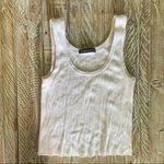 Brandy Melville 🌸 Light Pink Ribbed Tank Top🌸 Photo 1