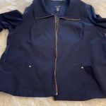 ATTYRE WOMENS JACKET SIZE 2X BRAND NEW COLOR NAVY BLUE LENGTH 27” BUST 48” Photo 9