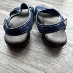 Nwob SAS Harmony Heel Strap Sandal Blue/Gray Size 7 M Blue Photo 4