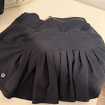 Lululemon Skirt Black Tennis 4 Photo 3