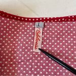 None Nursing Dress Maternity Dress Breastfeeding Dress Embroidered Duster Size L NWOT Photo 3