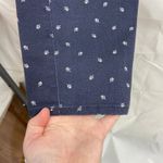 Orvis women's five pocket navy blue cotton stretch chino casual skinny pants 10 Photo 4