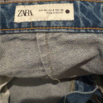 ZARA  Jeans Mid-Rise Straight Leg Denim Photo 4