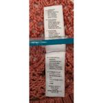 Women's Orange Large Short Sleeve Sweater Crop Top 31c Photo 5