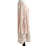 Anthropologie Floreat Esme Dress in Blush Pink Rose Size 4 Dainty Ethereal Lace Photo 6