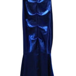 Camille La Vie  Size 2 Royal Blue Ruched Satin Sweetheart Mermaid Dress Prom Gown Photo 0
