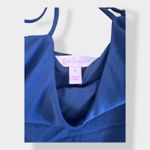 Lilly Pulitzer Sunset Top 100% Silk in True Navy Size S Photo 1