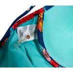 Shade & Shore  36B‎ High Thigh Green Floral 1pc Swim Lined Swimsuit S-M Photo 6