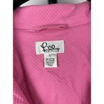 Lilly Pulitzer Vintage White Label Pink Quilted Button Front Blazer Jacket Sz L Photo 6
