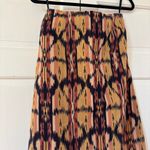 Ulla Johnson EMBER Ikat 100% Cotton Knee Length Faux-Wrap Midi Skirt Size 8 Med Photo 9