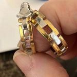 Chain link hoop earrings Photo 0