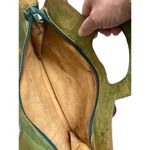 Gabby New York Women’s all leather vintage purse handbag SKU 1068 Green Photo 9