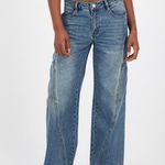 Indigo Rein New Y2K Festival Wide Leg Women's 5 26 x 30.5" High Rise Jeans Streetwear Skater Photo 0