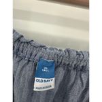 Old Navy Womens Chambray Denim Maxi Dress Size XL Tall Milkmaid Cottagecore Photo 6