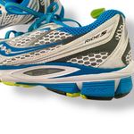 Saucony  Ride 5 Running Shoe Athletic Sneaker White Turquoise Accent Shoes Size 7 Photo 6