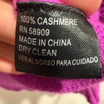 Antonio Melani ANTONIO‎ MELANI 100% Cashmere Purple Sweater Size Small Photo 4