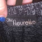 JM Fleurette heathered black high low open cardigan sweater Size M Photo 5