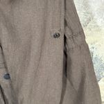 Sanctuary Clothing Women's Brown Linen Blend Utility Jacket Large Belt Neutral Photo 3