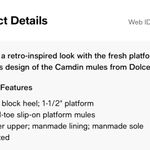 Dolce vita mules Black Size 9.5 Photo 1