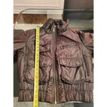 Basic Anywear Womens Brown Polyester Long Sleeve Casual Full Zip Front Jacket XL Photo 10