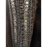 Chico's Women Size L gray Tweed Sequin Embellished Vest Blazer Stylee Photo 5