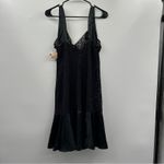 Vintage Evan Picone Black Lace Sleeveless Intimate Lingerie Slip Dress Size L Size L Photo 3