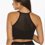 Free People Movement Black Gone Adrift Seamless Yoga Crop Top Sz S Photo 8