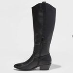 A New Day Universal Thread Sadie Pull On Tall Pointed Western Boots Photo 1