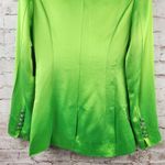 Retrofête Retrofete Saige Double Breasted Blazer in Lime Punch Green Size XS NWT Satin Photo 7