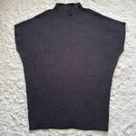 Free People FP Beach Dress Mango Sweater Mini Oversized Ribbed Knit Black M Photo 4