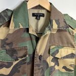 Bycorpus Jacket Camouflage Size Small Collared Military Buttoned Green Photo 4