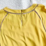 BCBGMAXAZRIA yellow midi dress Photo 5