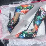 JustFab Women's Floral 5 in Heels Photo 3