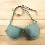 Shade & Shore  Green Bikini Top Photo 0