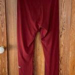 Alo Yoga Ribbed High-Waist 7/8 Blissful Leggings in Cranberry - Sz Small 🧡🎀 Photo 4