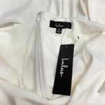 Lulus Glowing Allure White Rhinestone Sleeveless Bodycon Mini Dress size M NWT Size M Photo 3