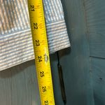 QVC Denim & Co. Light Blue & White Striped Seersucker Jacket | Women’s Sz XL Photo 8