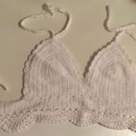 Crochet White Bralette Photo 1