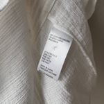 Brochu Walker  Top Olympia White Surplice Short Sleeve Collared Gauze Top Size M Photo 6