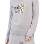 Life is Good NWT  2pc Long Sleeve Pull Over Sweater And Shorts‎ Sz L Photo 0