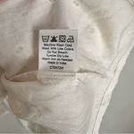 Jennifer Grace  Eyelet Sleeveless Smocked Tunic Tank Ecru Sz XL NWT Babydoll Boho Photo 4