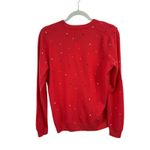 LK Bennett TK Jade Sweater Flamingo Orange Wool Cashmere Preppy NWT Women Medium Photo 5