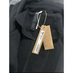 SKIMS NWT  Boyfriend Fleece Oversized Trench Coat Size L Washed Black Onyx $248 Photo 4