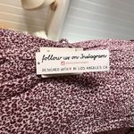 Ten Sixty Sherman Pink Leopard Print Bohemian Dress Photo 7