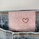 Revice Denim REVICE‎ Women's Light Blue Wash Uptown Rising Star Raw Hem Jeans Size 26 Photo 8