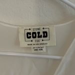 Stone Cold Fox  White Silk Lace Bridal Robe NWT Photo 2