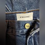 frame denim FRAME Le Piper Ellington Rips Straight Leg Distressed High Rise Jeans Size 28 Photo 3